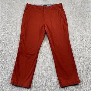 Banana Republic Chino Pants Mens 38x30 Burnt Caramel Aiden Slim Fit S/701134